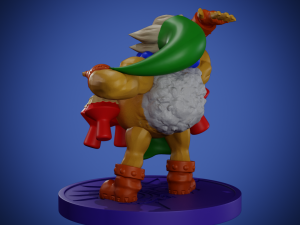 Goron Link - Majoras Mask Model Cetak 3D