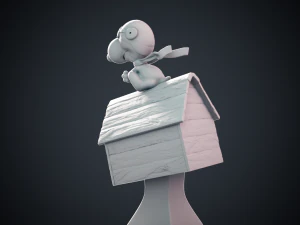 Snoopy - 3D print model 3D Model
