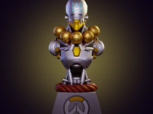 Дзенъятта - Overwatch 3D Принт Модель