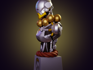 Zenyatta - Overwatch 3D 打印模型