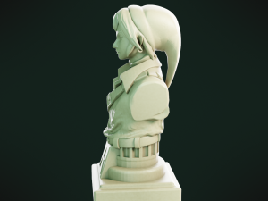 Link - Zelda Ocarina of Time Model Cetak 3D
