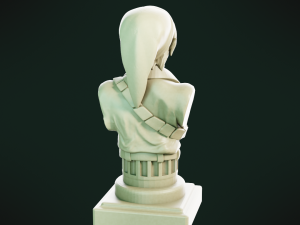 Link - Zelda Ocarina of Time Model Cetak 3D