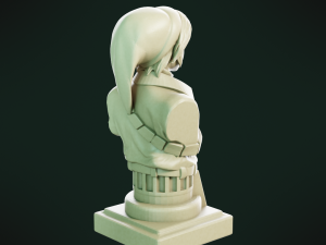 Link - Zelda Ocarina of Time Model Cetak 3D
