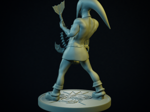 Zora Link - Zelda Majoras Mask Model Cetak 3D