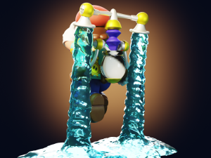 Super Mario Sunshine 3Dプリントモデル