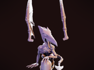 Super Metroid Ridley 3D Print Model