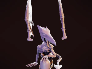 Super Metroid Ridley 3D Print Model