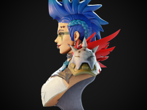 Overwatch2 - Junker Queen 3D Принт Модель