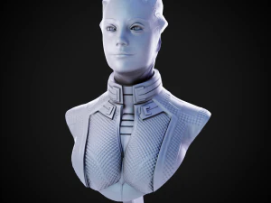 Mass Effect - Ліара Цоні 3D Принт Модель