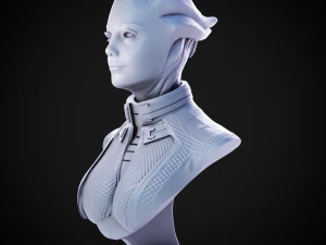 Mass Effect - Liara TSoni 3D Print Model