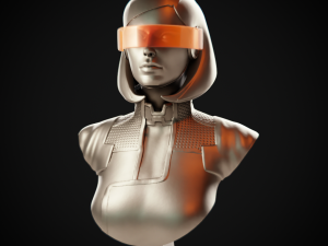 Mass Effect - EDI 3D 프린트 모델