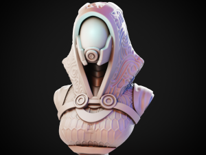 Mass Effect - TaliZorah nar Rayya Modello di stampa 3D