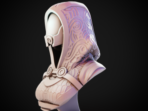 Mass Effect - TaliZorah nar Rayya 3Dプリントモデル
