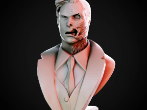 Batman Arkham-Due Facce Modello di stampa 3D