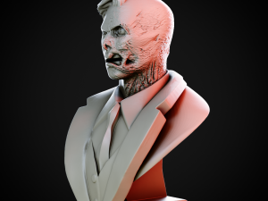 Batman Arkham - Two-Face 3Dプリントモデル