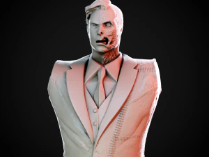 Batman Arkham &ndash; Two-Face 3D Druckmodell