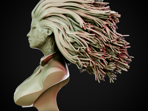 Poison Ivy Bust Modelo de Impressão 3D