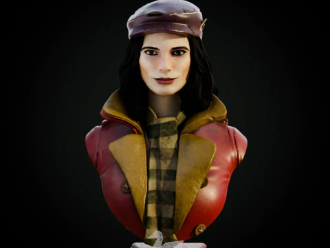 Fallout 4 - Piper Wright 3D Print Model