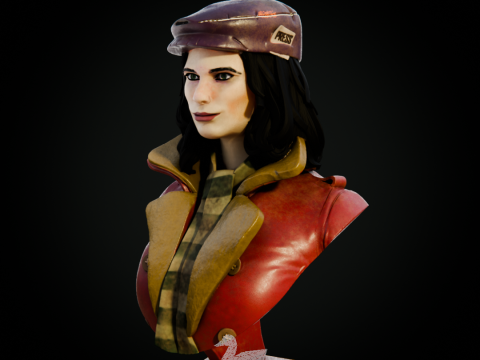 Fallout 4 - Piper Wright Modelo de impresión 3D