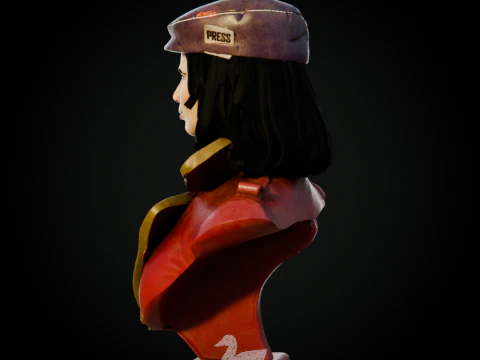 Fallout 4 - Piper Wright 3D Print Model