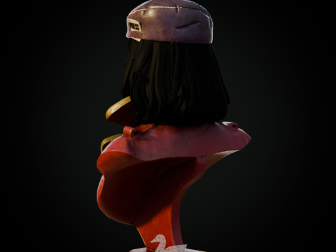 Fallout 4 - Piper Wright 3D 打印模型
