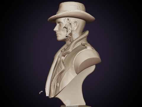 Fallout 4 - Nick Valentine 3D 프린트 모델
