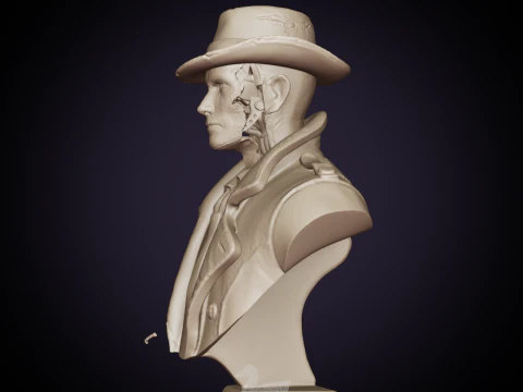 Fallout 4 - Nick Valentine 3D Print Model