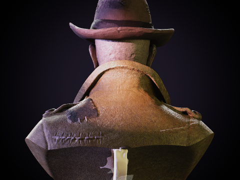 Fallout 4 - Nick Valentine 3D 프린트 모델