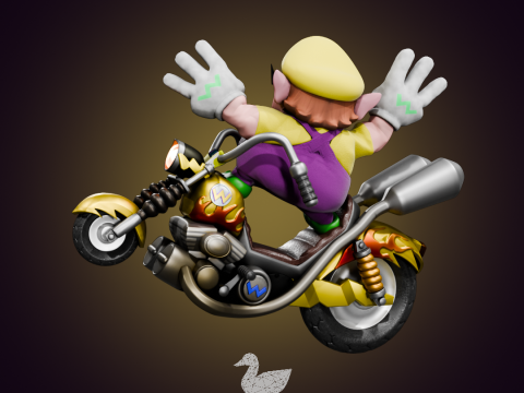 Wario - Super Smash Bros Ultimate Modelo de Impressão 3D