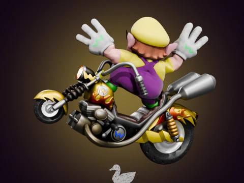 Wario - Super Smash Bros Ultimate 3D Print Model