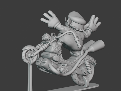Wario - Super Smash Bros Ultimate Modelo de Impressão 3D