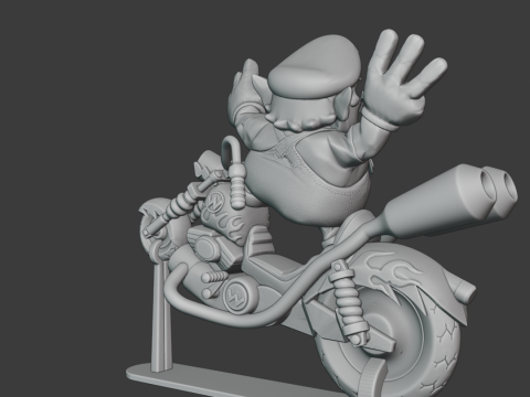 Wario - Super Smash Bros Ultimate Modelo de Impressão 3D