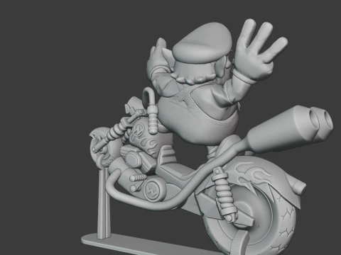 Wario - Super Smash Bros Ultimate 3D Print Model
