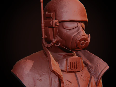 NCR Ranger - Fallout New Vegas 3D Print Model