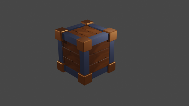 Box 3D 모델 .c4d .max .obj .3ds .fbx .stl .blend 