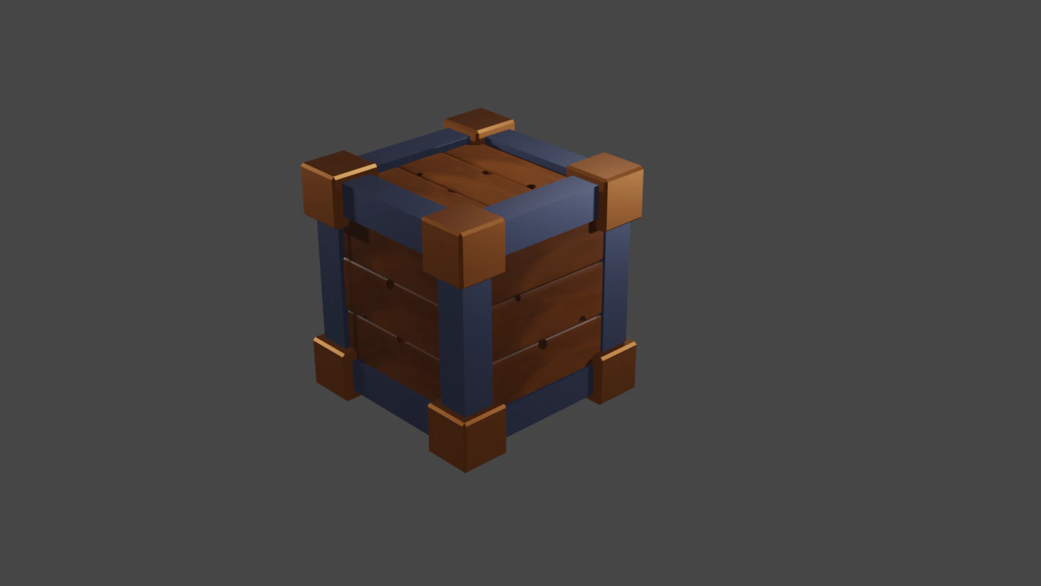 Box 3D Model .c4d .max .obj .3ds .fbx .stl .blend 