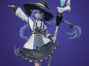 Figurine 3d anime Roxy Migurdia Mushoku Tensei &agrave; imprimer Modèles 3D en vedette