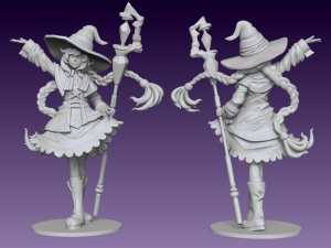 Roxy Migurdia Mushoku Tensei anime 3d figurine for printing Modelo de Impressão 3D