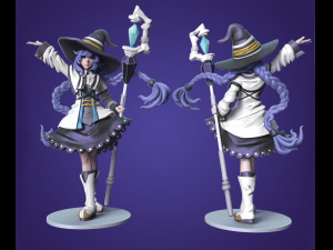 Roxy Migurdia Mushoku Tensei anime 3d figurine for printing Modelo de Impressão 3D