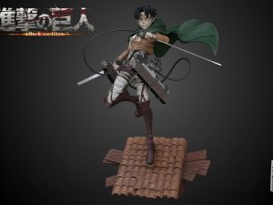 Levi Ackerman Attack on Titan model for printing 3Dプリントモデル