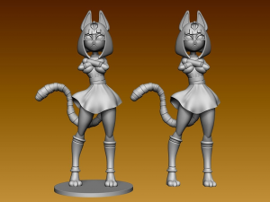 Ankha Dancing cat Animal crossing 3D print model toy 3D Принт Модель
