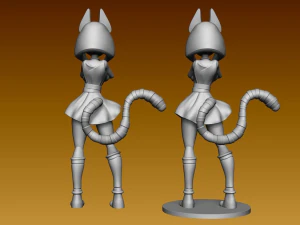 Ankha Dancing cat Animal crossing 3D print model toy 3D Print Model