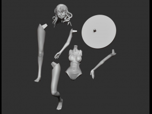 Dont Toy with me Nagatoro Hayase Dont toy with me miss figurine for printing 3D print model Model do druku 3D