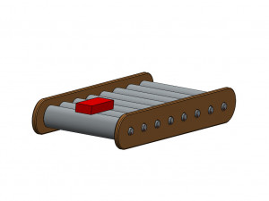 Conveyor animation 3D 모델