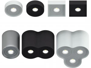 スポットライトKANLUX 3Dモデル