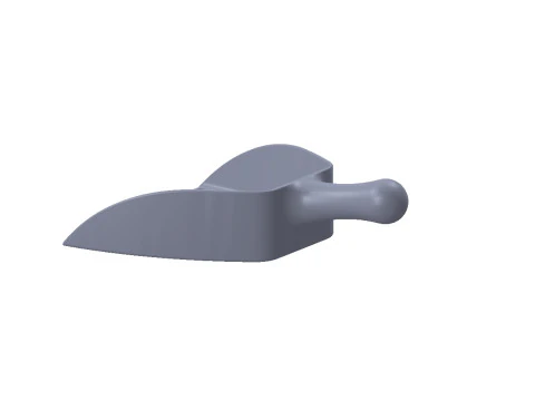 Cat litter scoop 3D Model