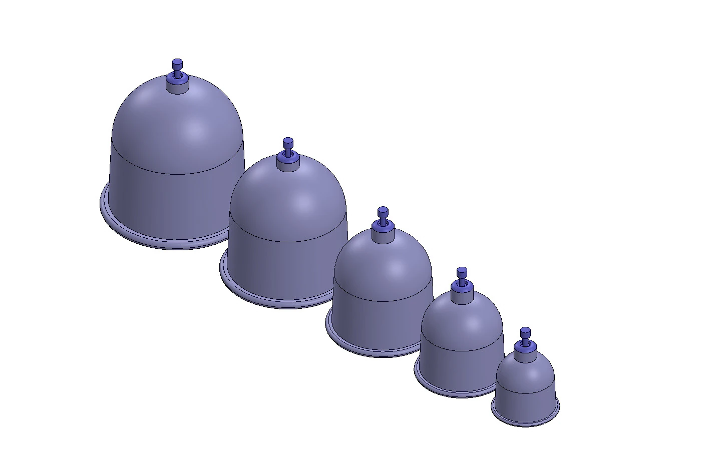 Cupping Therapy Cup 3D Printable Model 3D Model .c4d .max .obj .3ds .fbx .stl .blend 