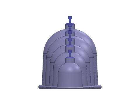 Cupping Therapy Cup 3D Printable Model Modello 3D