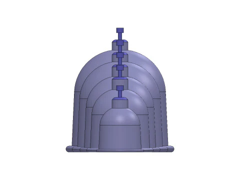 Cupping Therapy Cup 3D Printable Model 3D Model
