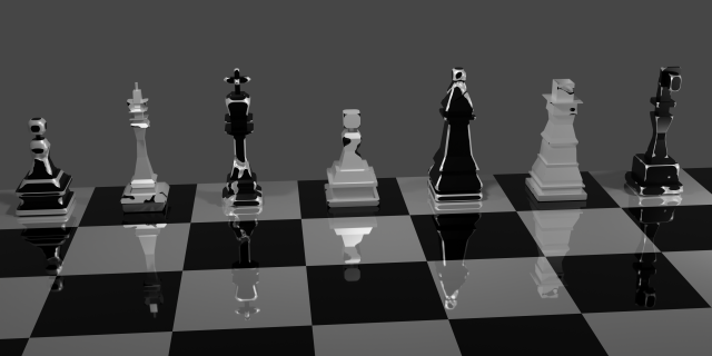 Chess 3D Model .c4d .max .obj .3ds .fbx .stl .blend 
